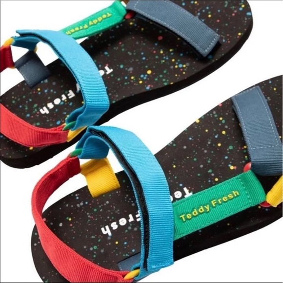 Teddy fresh retro sandals rare NWOT - Picture 1 of 7